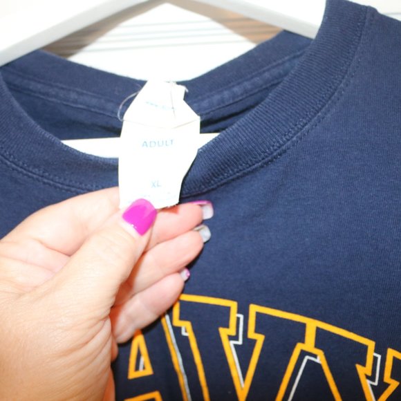 Navy Mom T-Shirt - Picture 2 of 2